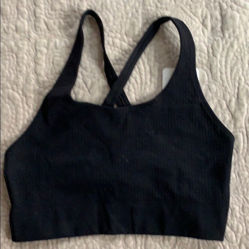 Fabletics Black Sports Bra